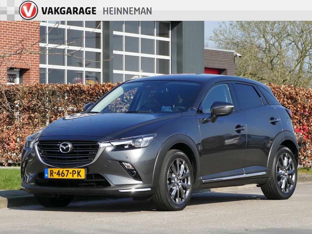 Mazda CX-3 2.0 SkyActiv-G 121 | Apple Carplay Android auto | leder | stoelverwarming | LED koplampen | achteruitrijcamera | trekhaak