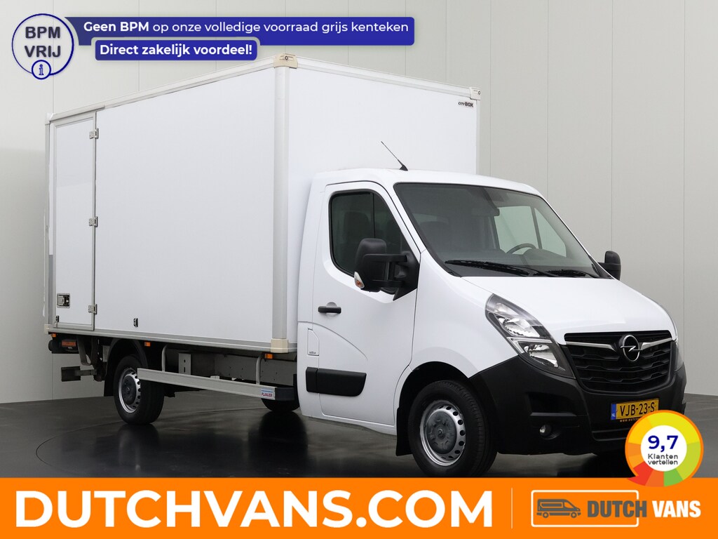 Opel Movano 2.3Turbo 135PK Bakwagen+Laadklep | Zijdeur | Navigatie | 3-Zits | Airco | Cruise