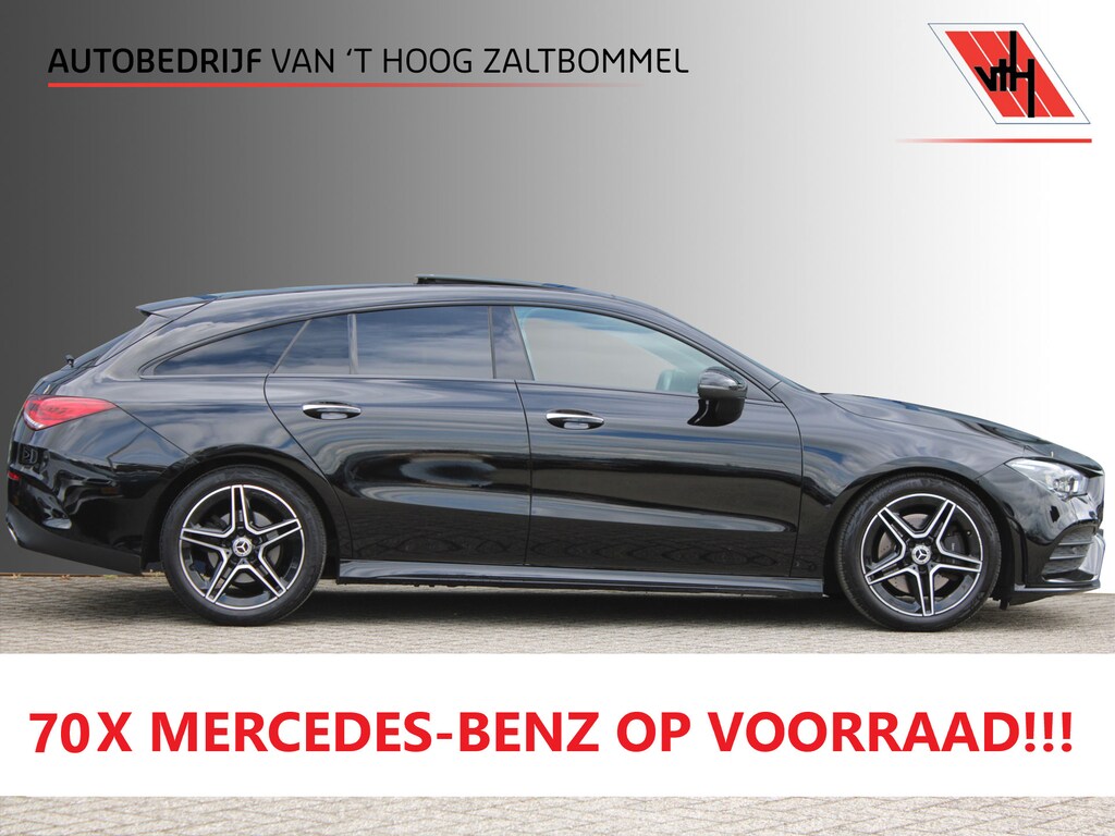 Mercedes-Benz CLA Shooting Brake 200 AUT7 AMG LINE NIGHT PANORAMADAK SFEER CARPLAY KEY-LESS GO MULTIBEAM