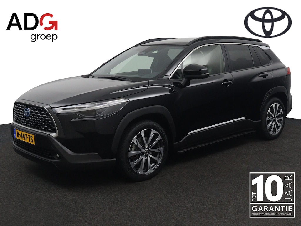 Toyota Corolla Cross 2.0 High Power Hybrid Launch Edition | elektrisch glazen panorama-dak | treeplanken | Stoelverwarming | Stuurverwarming | Premium Audio | Origineel Nederlands |