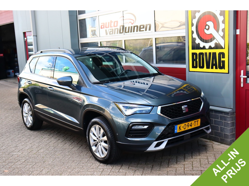 SEAT Ateca 1.5 TSI Style Business Intense O.a: Camera, PDC, Clima, Navi, Cruise, Rijklaar, Etc. All-in prijs!