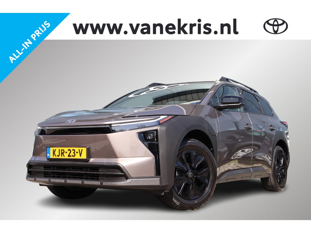 Toyota BZ4X Touring Executive AWD 75 kWh, Adaptieve cruise control, Panoramadak, Synthetic Leather Black!