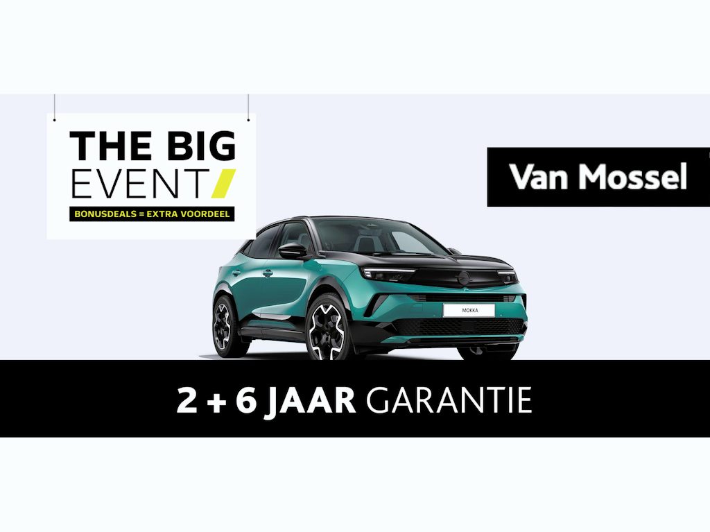 Opel Mokka-e Electric Edition 54 kWh || VAN MOSSEL BIG EVENT VOORDEEL || NU TE BESTELLEN || TOT 8 JAAR GARANTIE || KORTING TOT € 5.000,- || Nu Met Gratis Lak T.W.V €699