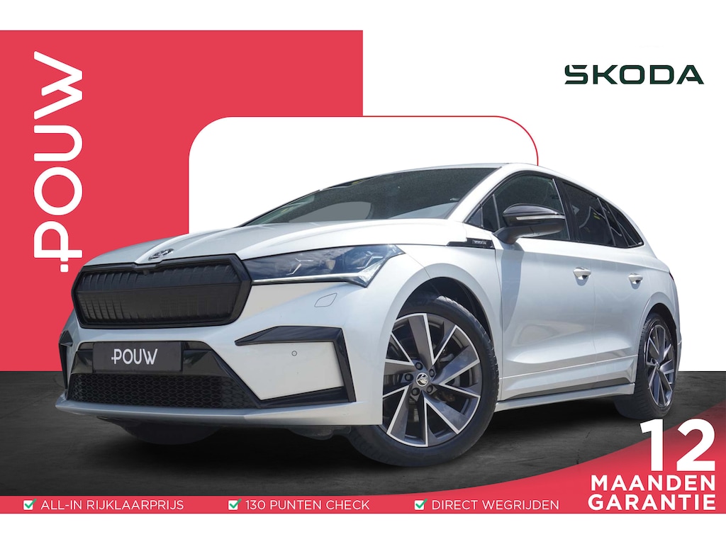 Skoda Enyaq 80 204pk Sportline | SoH 89% | Adaptive Cruise | Stoelverwarming