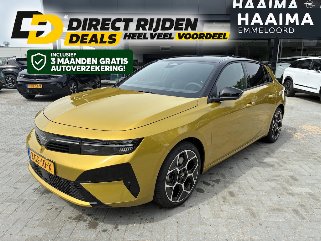 Opel Astra 1.6 Turbo Automaat Plug In Hybrid Ultimate | DEMO | Panorama Schuifkanteldak | ECC | Navigatie | Camera | Winterpakket | AGR | Alcantara | Matrix-LED | Parkilot