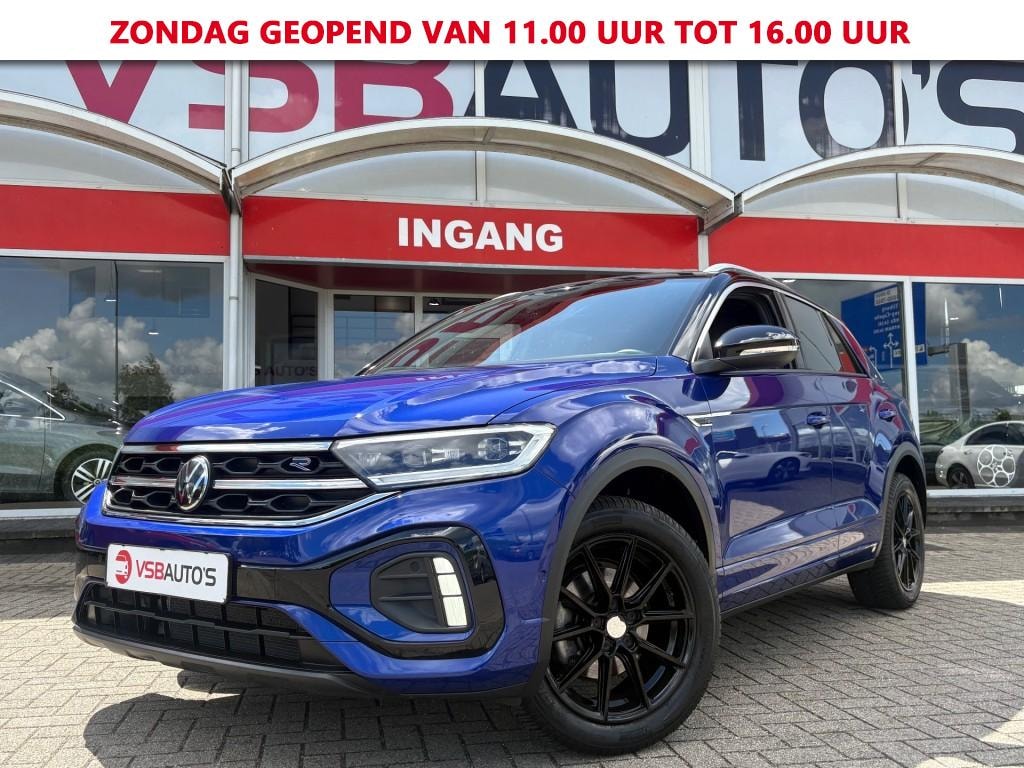 Volkswagen T-Roc 1.0 TSI 110PK R-LINE FACELIFT LED NAVI CAMERA CARPLAY DIGITALE SCHERM AIRCO LMV