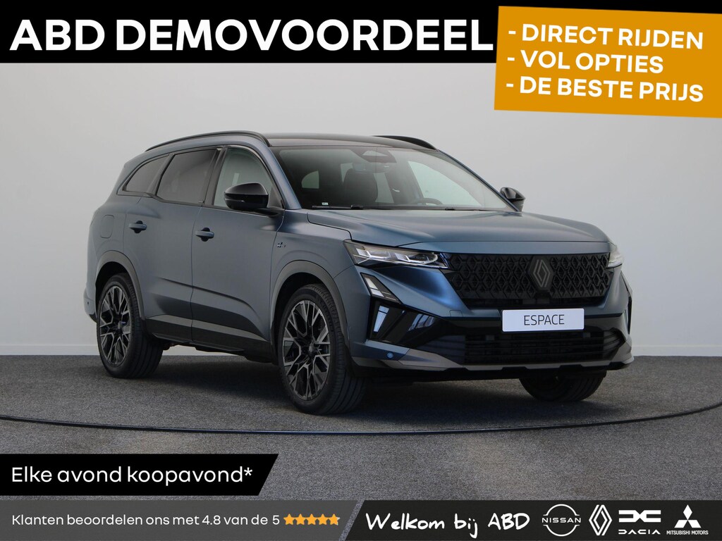 Renault Espace E-Tech full hybrid 200pk esprit Alpine 7p. | Harman kardon | Panoramisch dak | Elek. stoelen | HUD | 360 graden camera |