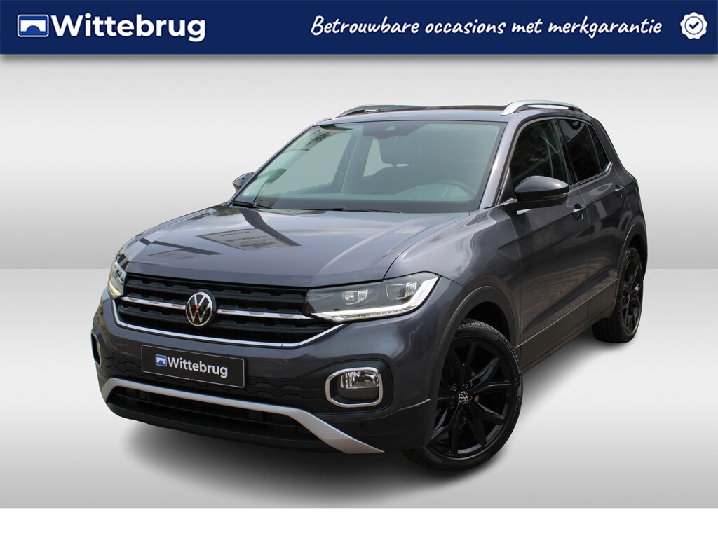 Volkswagen T-Cross 1.0 TSI 110pk Style DSG Automaat Black style / Navigatie / LM 18 inch / LED / Parkeersensoren / Camera A / Afn. trekhaak
