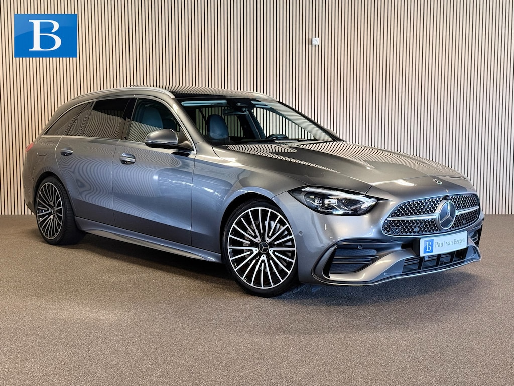 Mercedes-Benz C-klasse Estate 220D AMG STYLING-PANORAMA-CAMERA-TREKHAAK-DODEHOEK-COMPLEET