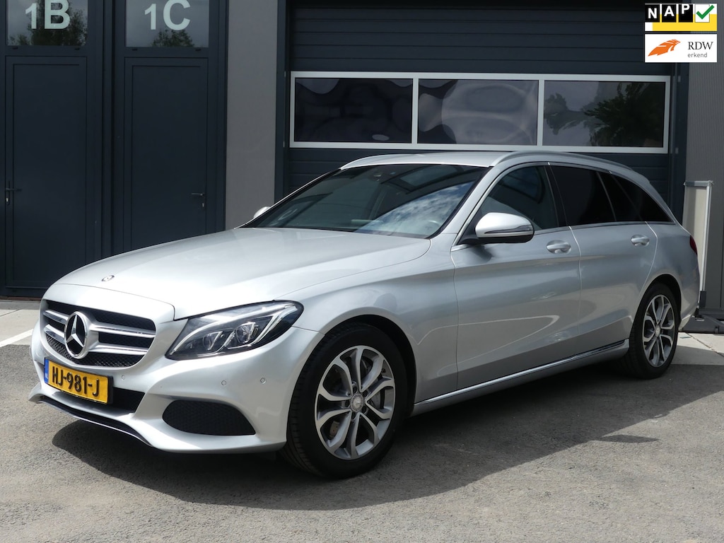 Mercedes-Benz C-klasse Estate 350 e Automaat / Navigatie / ECC / Burmester / leder / LED+Xenon / Cruise Control