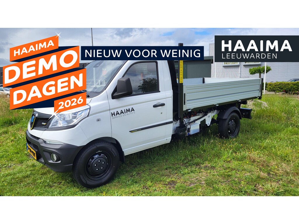 Piaggio Porter NPE BEV 42 kWh | Airco | Kipper laadbak | Parkeersensoren