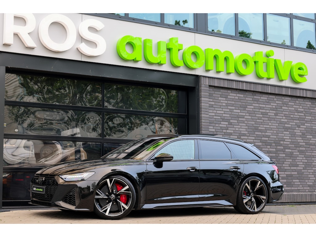 Audi RS6 Avant RS 6 TFSI quattro | DYNAMIC PLUS | KERAMISCH | CARBON | HUD | B&O | KOELING | NIGHTVISION | 4WIELSTURING |