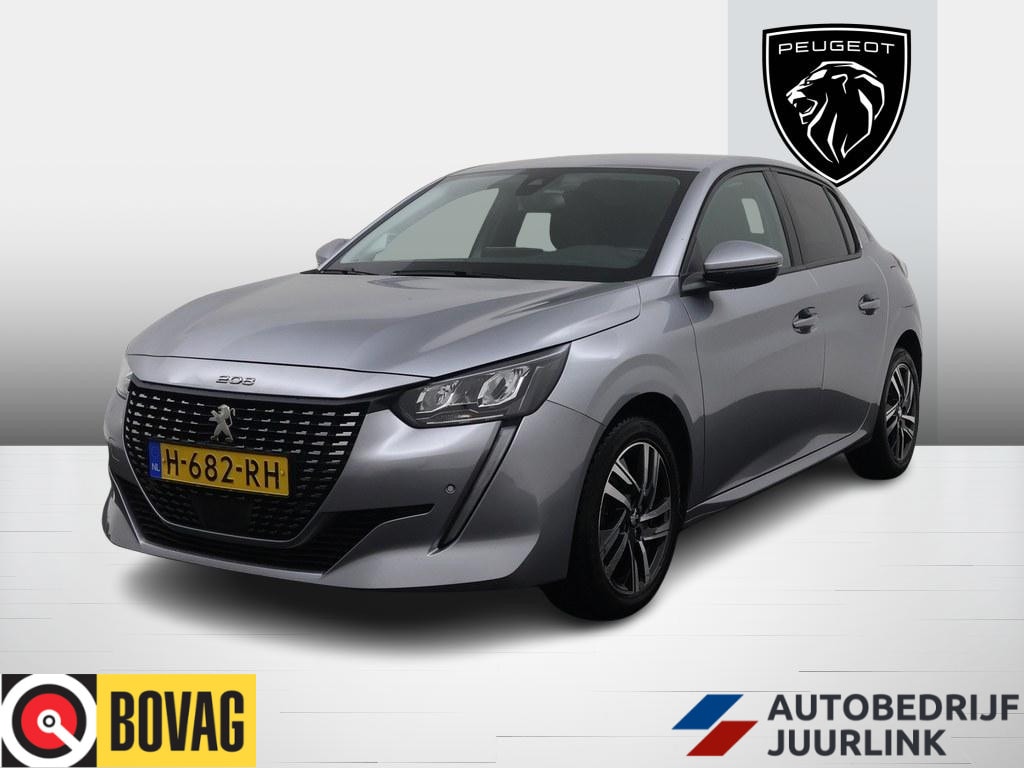 Peugeot 208 1.2T 100PK Blue Lease Allure Nav/Camera/Ecc/Cruise /Keyless/H.Leder/Vc
