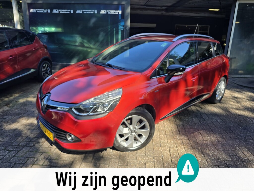 Renault Clio Estate 0.9 TCe Limited | 1E EIGENAAR |3/6 OF 12MND GARANTIE | NAVI | AIRCO | CAMERA | LMV |