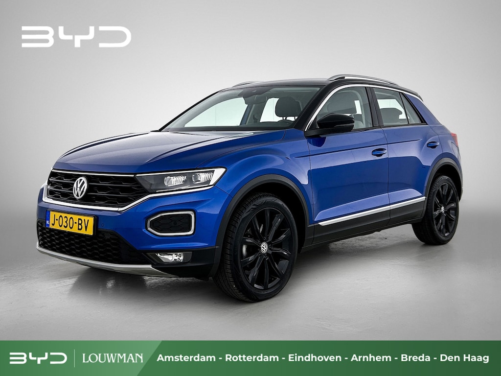 Volkswagen T-Roc 1.5TSI 150pk Sport | 18" LMV | App-connect | Elektrische Achterklep | LED koplampen | Sportstoelen |