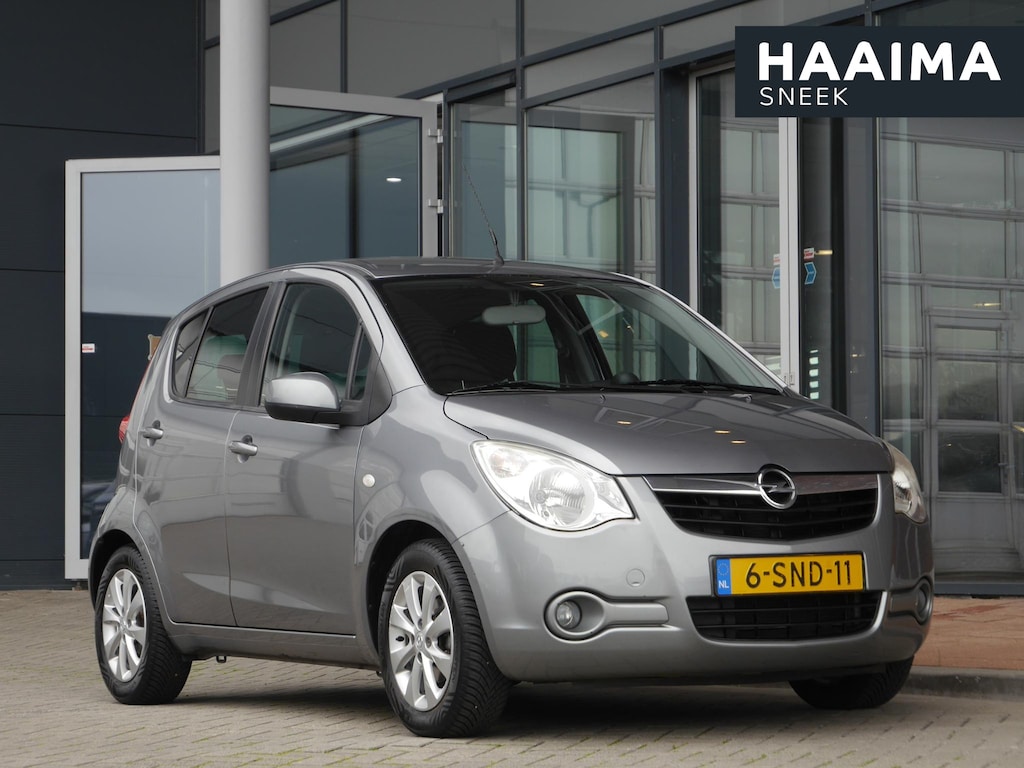 Opel Agila 1.0 Berlin | 1e eigenaar | Trekhaak voor fietsendrager | Dealer onderhouden | Lichtmetalen velgen | Airco | Extra getint glas | Hoge instap