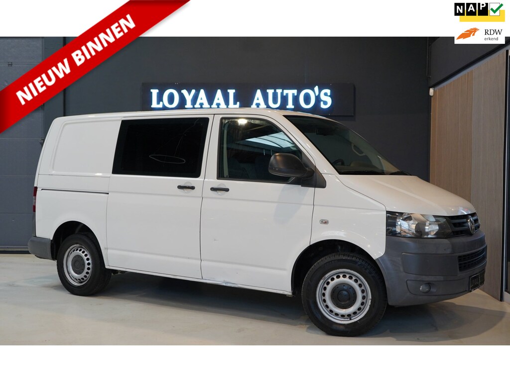 Volkswagen Transporter 2.0 TDI L1H1 DC Budgetline | AIRCO | CRUISE | TREKHAAK | NAP | APK.