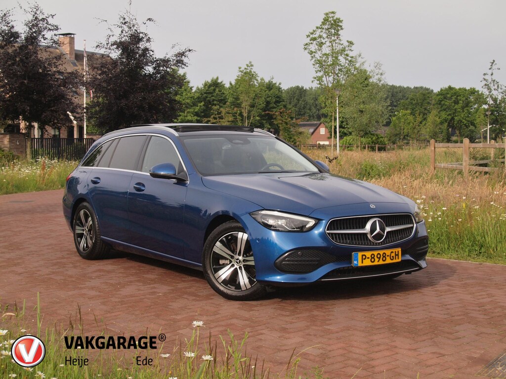 Mercedes-Benz C-klasse Estate 200 Launch Edition Luxury Line | Panoramadak | Burmester Audio | Camera | Sfeerverlichting | Apple Carplay |