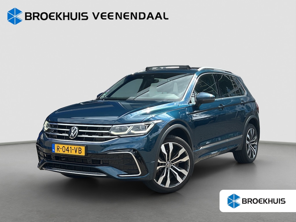 Volkswagen Tiguan 1.4 TSI eHybrid R-Line 245pk | Org. NL | Pano | Trekhaak | Adap. Cruise Control | Climate Control