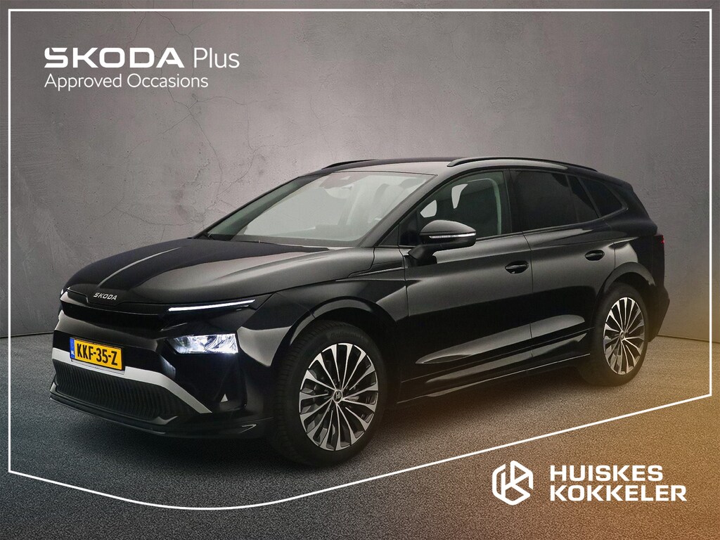 Skoda Enyaq 60 Selection 204pk Automaat Achteruitrijcamera, Adaptive cruise control, Navigatie, Stoelverwarming, LED koplampen, Stuurwiel verwarmd, Parkeersensoren