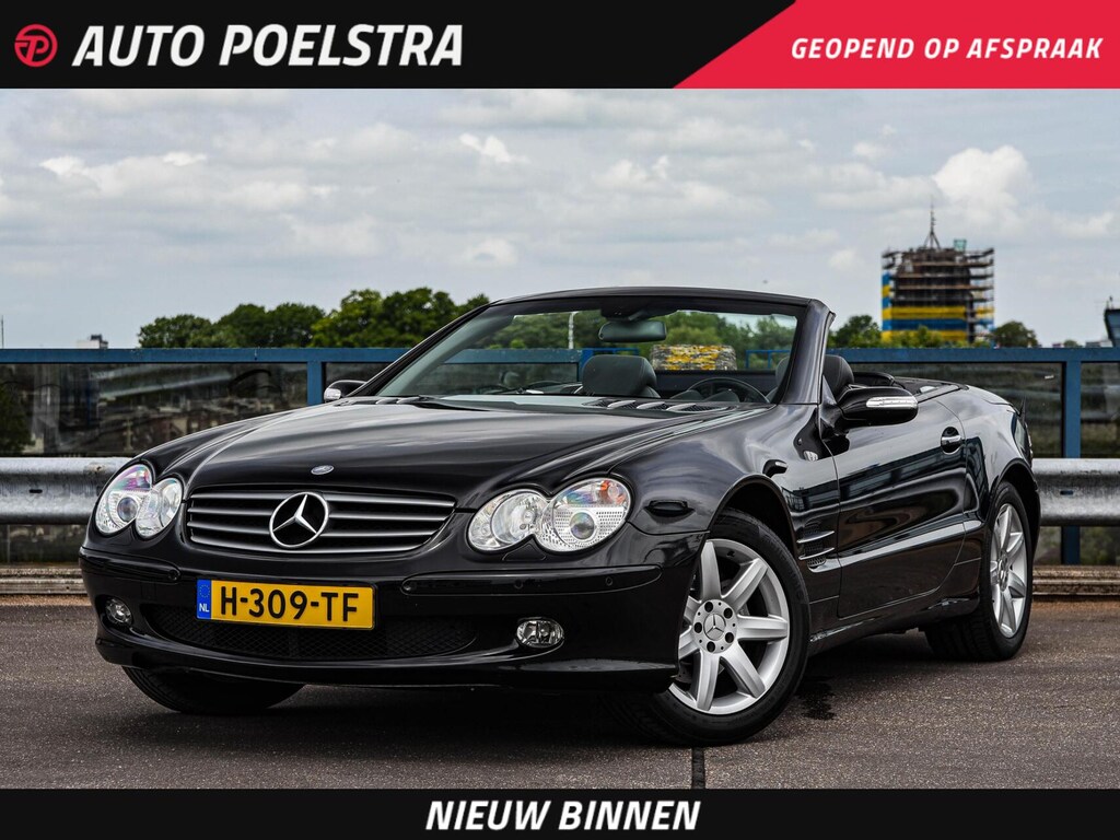 Mercedes-Benz SL 350 | Xenon | Leder | Memory | Stoelverwarming | Stoelventilatie | Youngtimer | 17"
