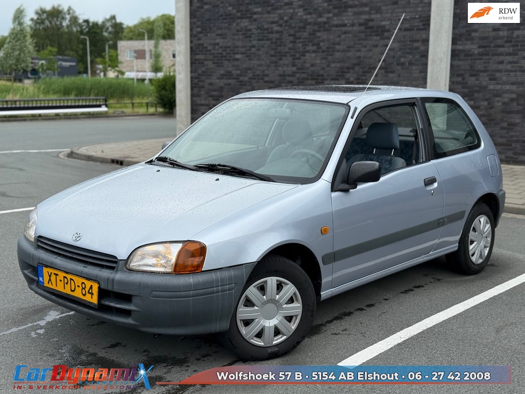 Toyota Starlet 1.3-16V XLi | Automaat | Distributie 2025 | 13 Jaar Eig. | Nieuwe APK! | 166DKM