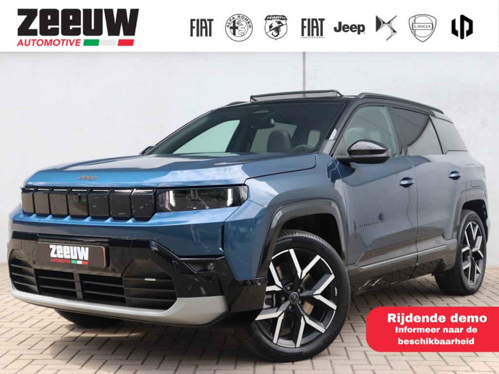 Jeep Compass First Edition 74 kWh | Schuifdak | Premium | 360cam | 20"