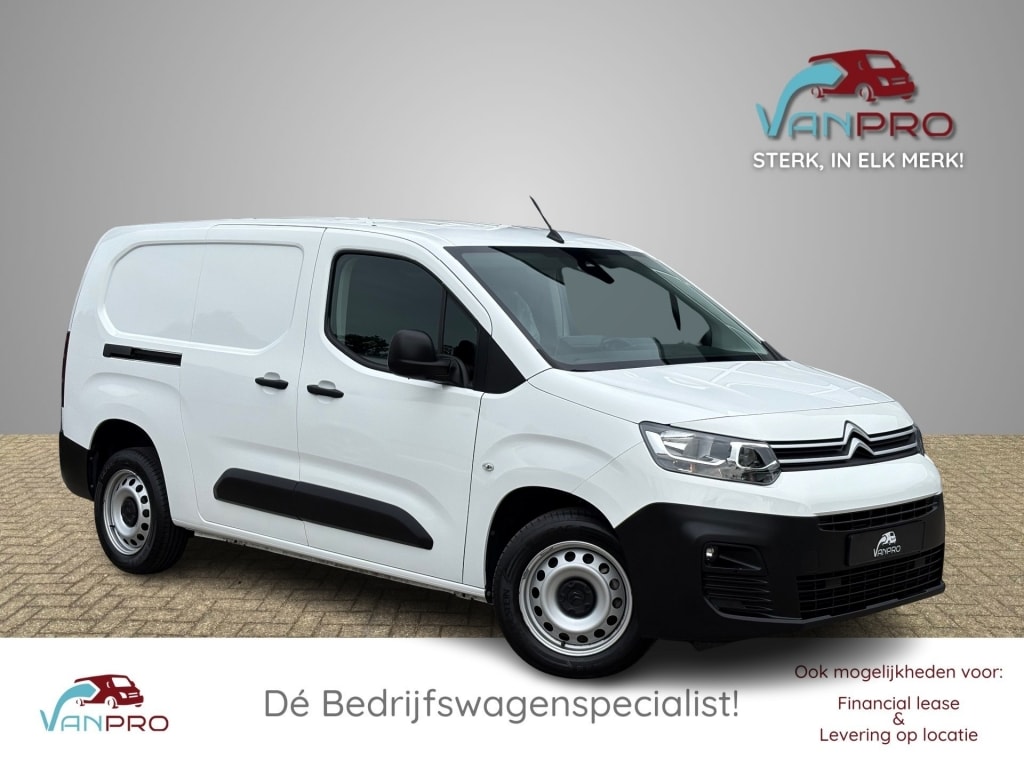 Citroën Berlingo CLUB XL 1.5 BlueHDI 99PK L2 / Cruise / Airco / Carplay / Navi / DAB / Lang / Multifunctioneel stuurwiel / Stoel in hoogte verstb