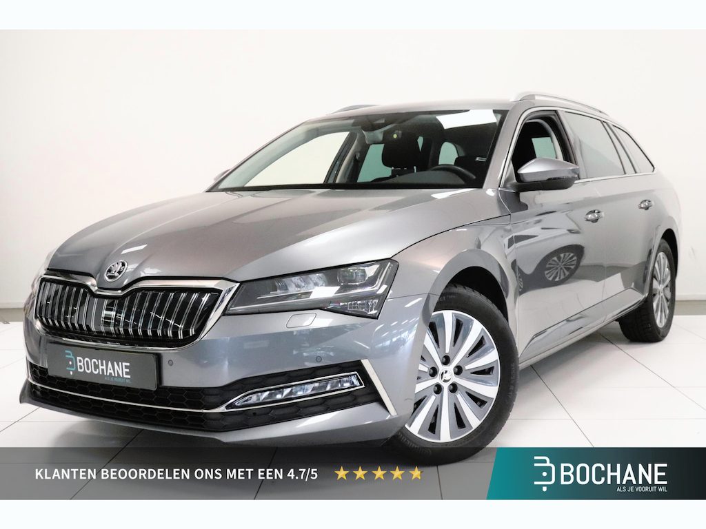 Skoda Superb Combi 1.4 TSI iV Business Edition Plus | SoH 100% | El. stoelen & achterklep | LED koplampen | Navigatie |