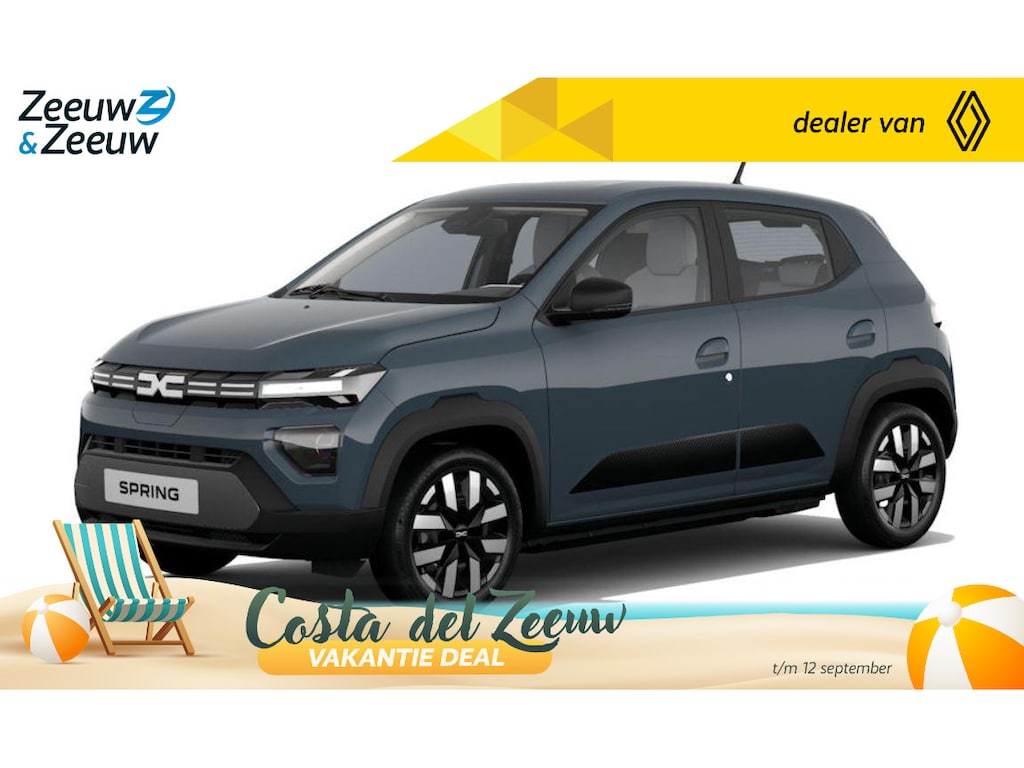Dacia Spring (Zeeuw & Zeeuw Private Lease Actie v.a. € 313,-) Expression 70 | Wij maken graag een Private Lease offerte op maat voor u! |