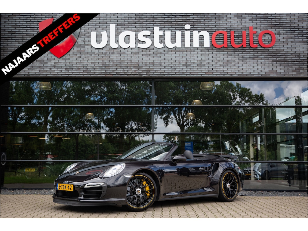 Porsche 911 Cabrio 3.8 Turbo S 561PK , NL-auto, Keramisch, Bose, 18-voudig