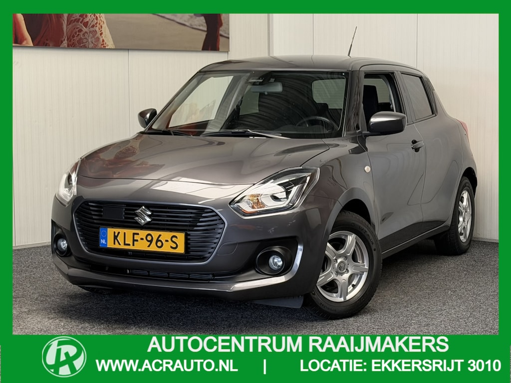 Suzuki Swift 1.2 5 DEURS AUTOMAAT SELECT SMART HYBRID NAVIGATIE ADAPTIVE CRUISE CONTROL ACHTERUITRIJCAMERA AIRCO RIJSTROOKSENSOREN DODEHOEKSENSOREN ZEER MOOI !!