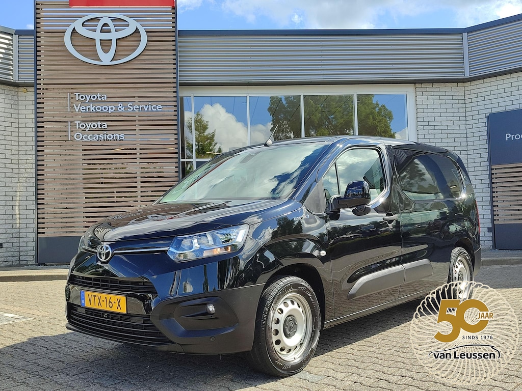Toyota PROACE CITY Electric L2 50 kWh LIVE SoH 99% TREKHAAK PARK-SENSOREN APPLE/ANDROID CRUISE AIRCO NL-AUTO 1E-EIG