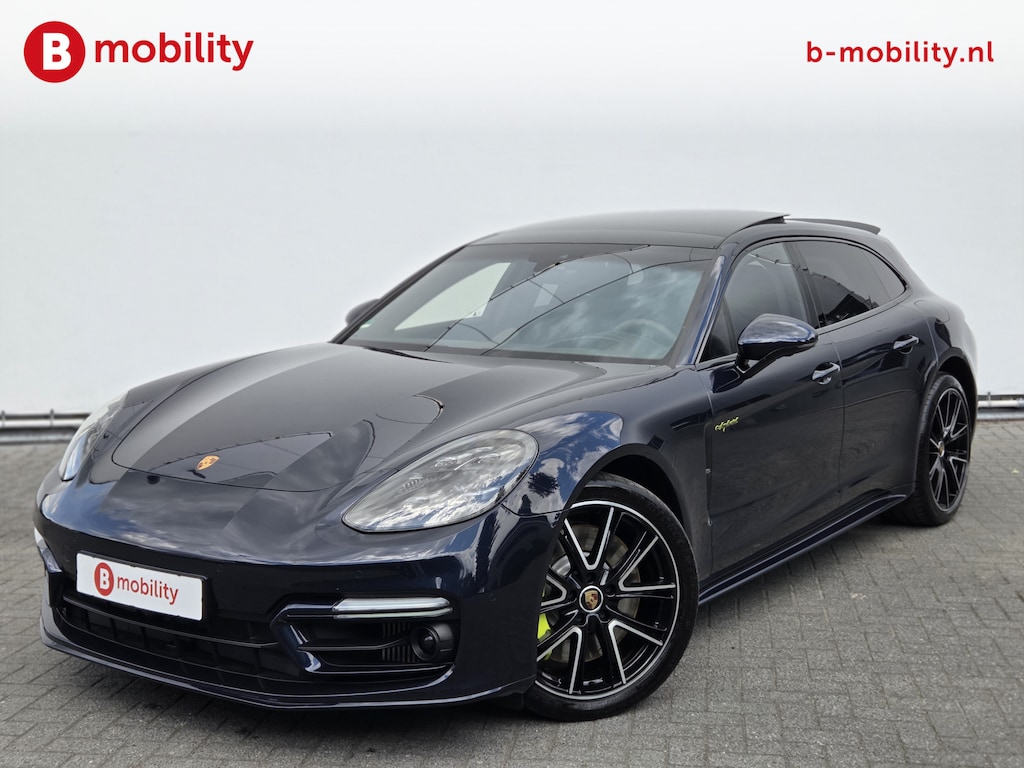 Porsche Panamera Sport Turismo 2.9 4S E-Hybrid SportDesign Chrono Pakket Soft Close Panoramadak Dealer Auto | BOSE | Stoelverwarming/Ventilatie | Head-Up | Sportstoelen