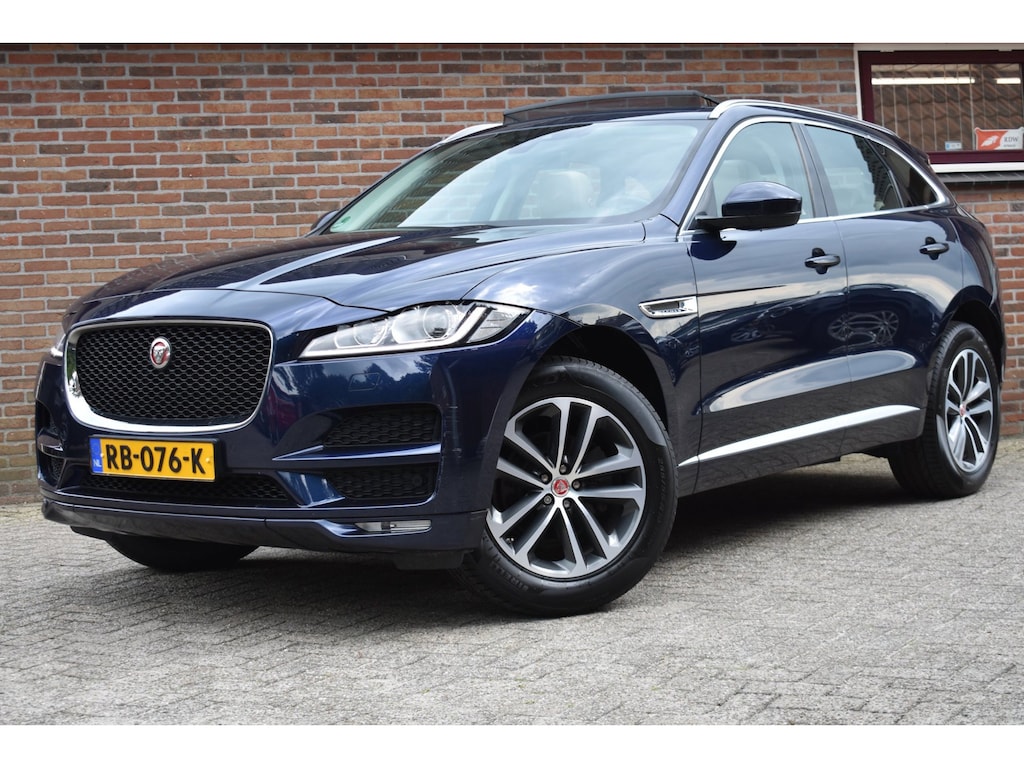 Jaguar F-Pace 2.0 Portfolio AWD 20d '17 Pano Xenon Clima Navi Cruise Inruil mogelijk