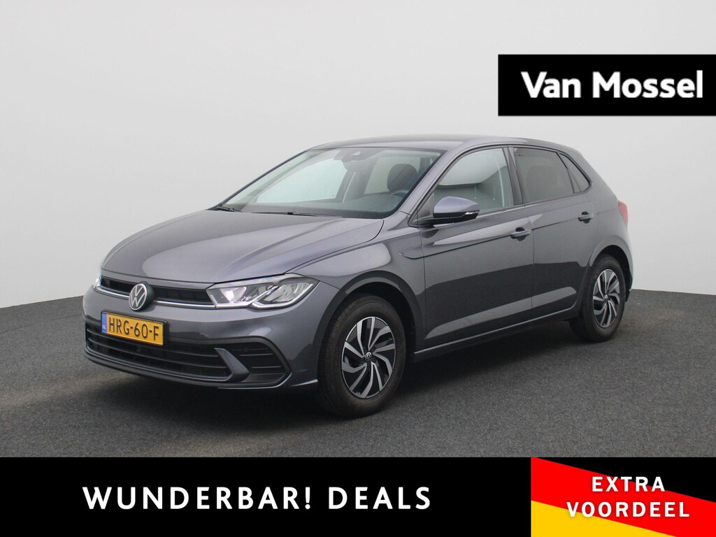 Volkswagen Polo 1.0 TSI Life Edition 95 PK | EM | Navigatie | Camera | Parkeersensoren | Adaptive Cruise Control | Apple Carplay | Android Auto | Privacy glas | LED | DAB | Digital Cockpit |