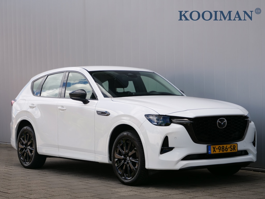 Mazda CX-60 2.5 e-SkyActiv PHEV Homura 327 Pk Automaat Navi / DAB / Leer / Apple Carplay / Camera