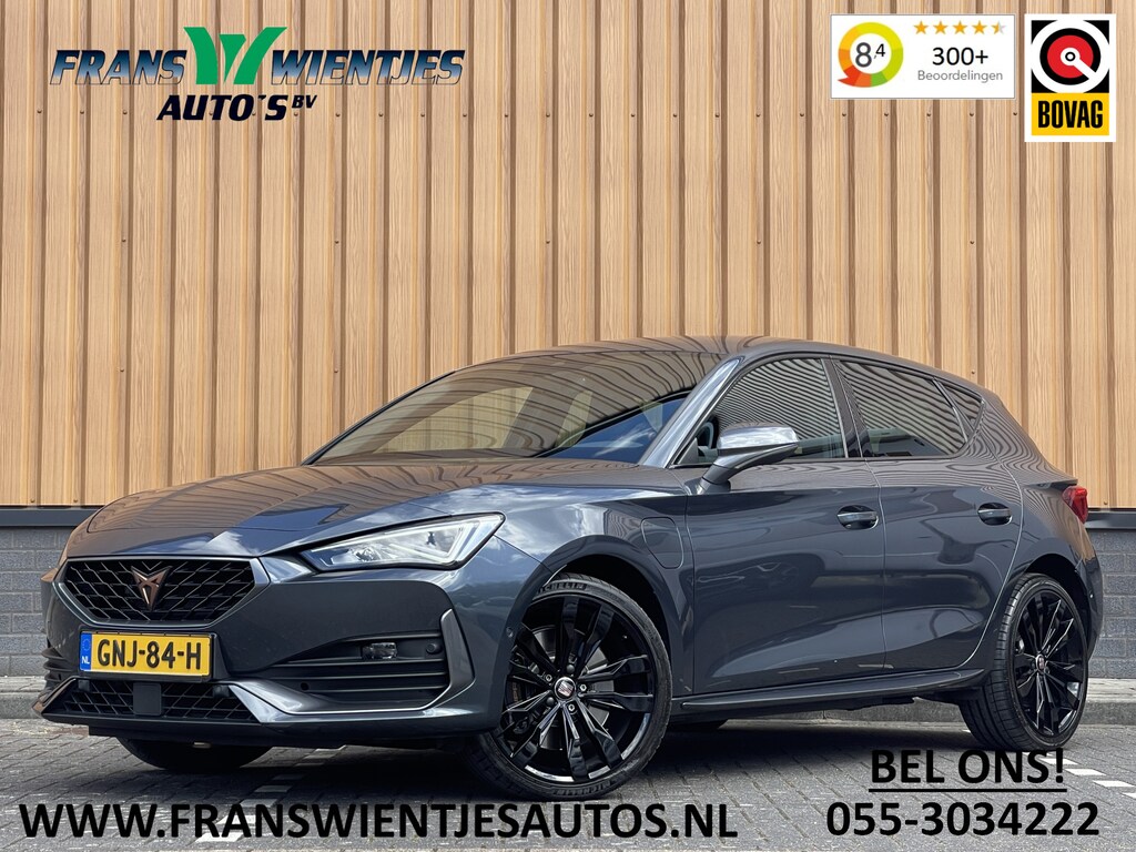 CUPRA Leon 1.4 e-Hybrid VZ Adrenaline | Apple Carplay | Android Auto | Stoelverwarming | Stuurwielverwarming | DAB | Camera | Lane Assist | Adaptieve Cruise Control | LED | Sfeerverlichting |