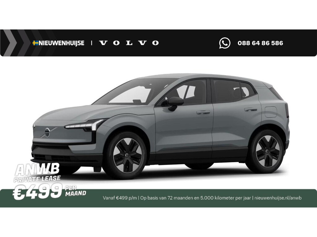 Volvo EX30 P3 Plus Europa | Elektrisch Verstelbare Voorstoelen | Stoel-/Stuurverwarming | Adaptieve Cruise Control | BLIS | Parkeersensoren Voor en Achter |