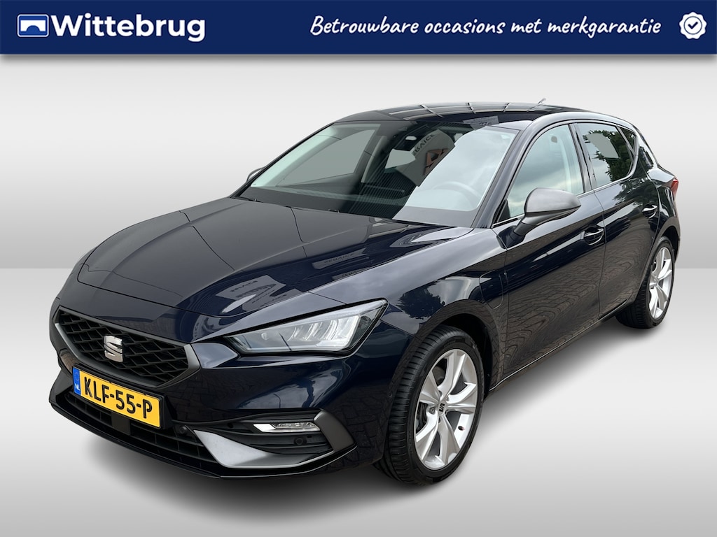 SEAT Leon 1.4 TSI eHybrid PHEV FR Business Intense / AUTOMAAT/ PARK.SENSOR.V+A/ CAMERA/ STUUR+STOELVERWARM./ ACC/ FULL LINK/ DODEHOEK/ KEYLESS/ DIGITAL DASH/ RIJ-MODI/ NAVI/ DAB/ CLIMA/ 17'' LMV