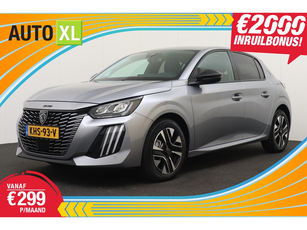 Peugeot 208 1.2T 101 PK Allure Carplay Navi 16'LMV Privacy glas