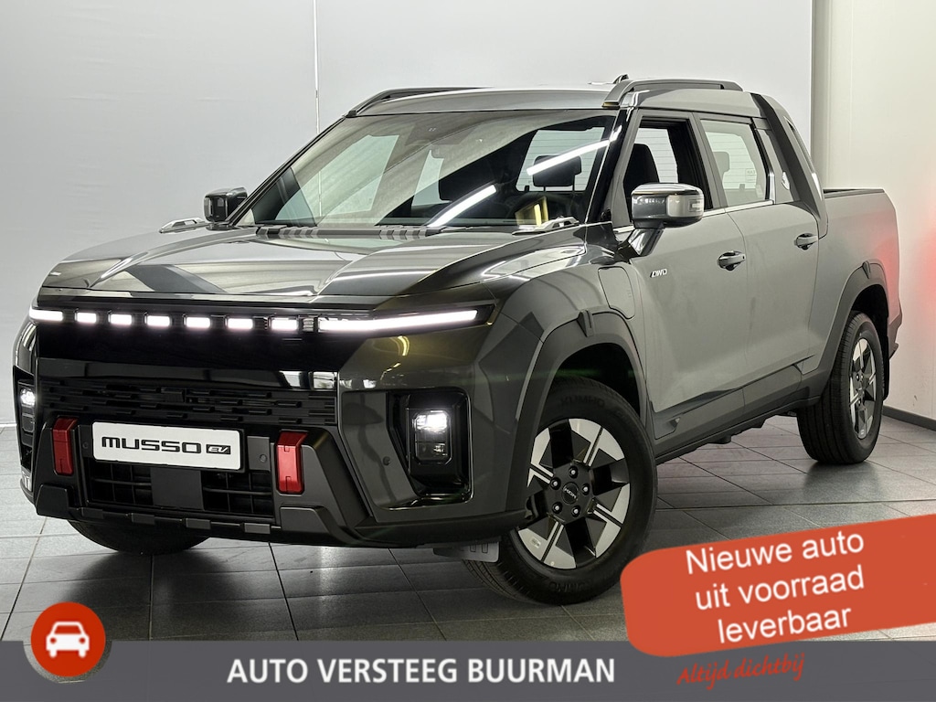 KGM Musso EV Bronze 80.6 kWh 4WD Automaat, Keyless Entry/Start, Airco, Navigatie, 4x4, 2300kg trekgewicht!