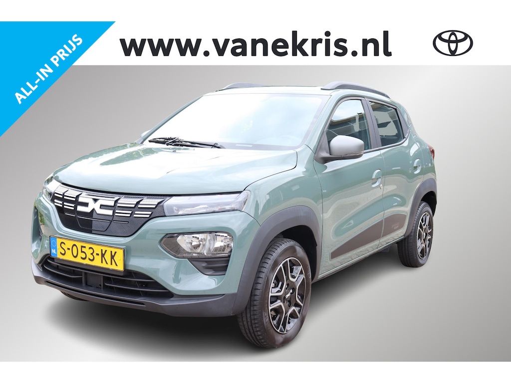 Dacia Spring Expression 27 kWh, Leder, Rijklaarprijs, SOH 93%, Parkeersensoren