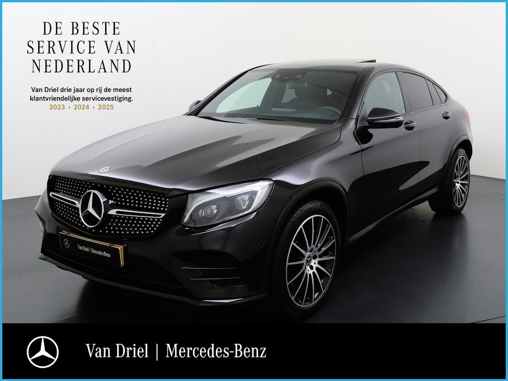 Mercedes-Benz GLC Coupe GLC 220 d 4MATIC AMG line | Schuifdak Trekhaak HUD Memory Burmester