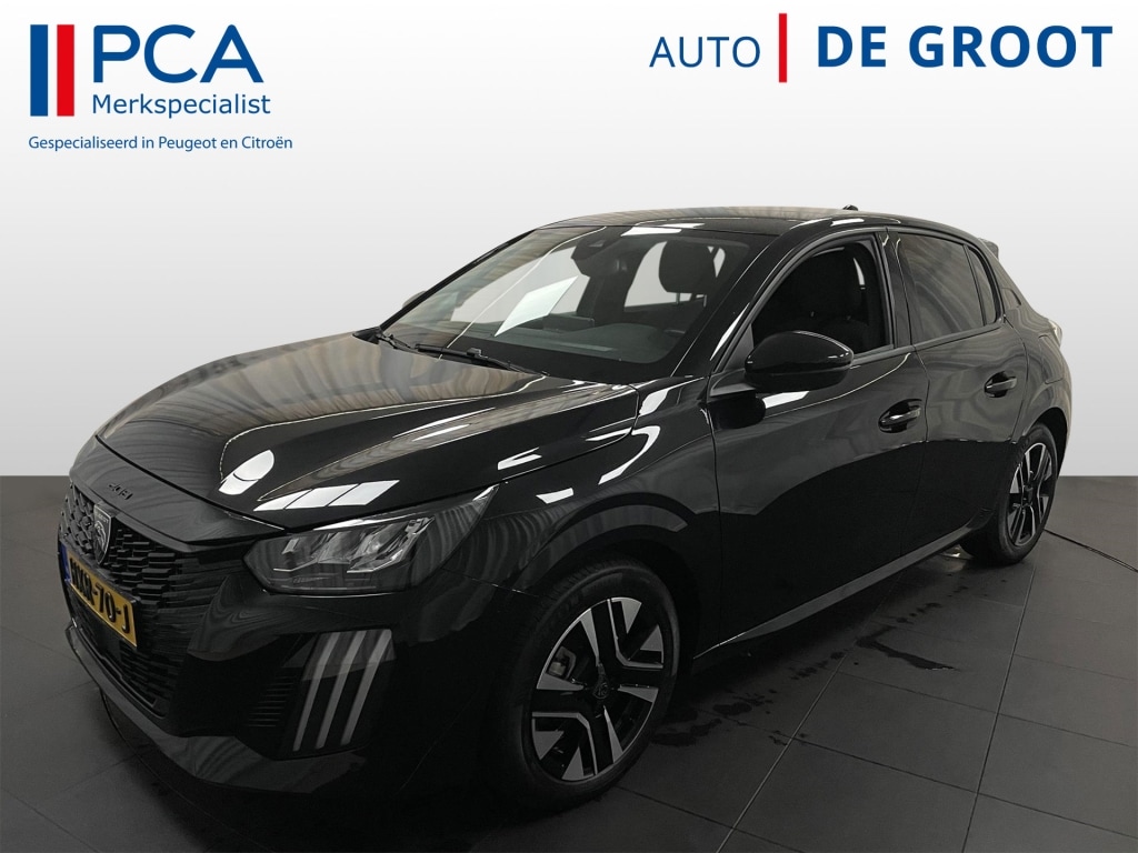 Peugeot 208 Allure 100pk Navi+Carplay | 3d Dash | Camera | Half leder