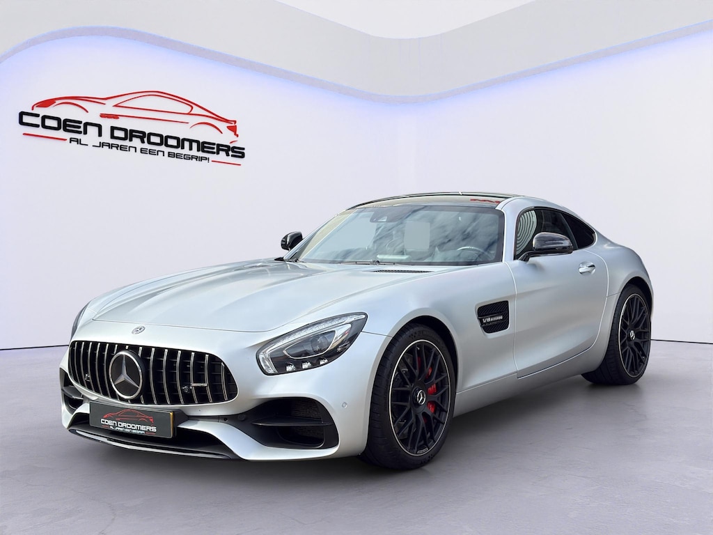 Mercedes-Benz AMG-GT GT-S 4.0 /Panoramadak/Burmester Audio/Lederen stoelen+memory/Dode Hoek sens./Adaptive Cruise/Carbon interieur/Camera+Park. sens. V+A/Stoelverwarming/Apple Carplay/Keyless/(*MET GARANTIE*)