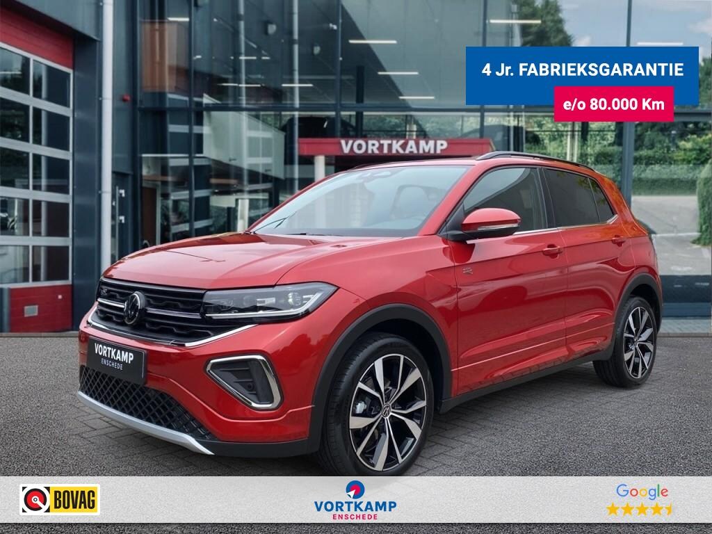 Volkswagen T-Cross 1.0 TSI DSG R-LINE AFN.TREKHAAK/CAMERA/ACC/STOELVERW/CARPLAY