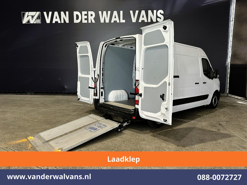 Renault Master 2.3 dCi 150pk L2H2 Euro6 Airco | Laadklep | 2x Zijdeur | Camera | Navigatie | LED | Cruisecontrol Parkeersensoren, Bijrijdersbank