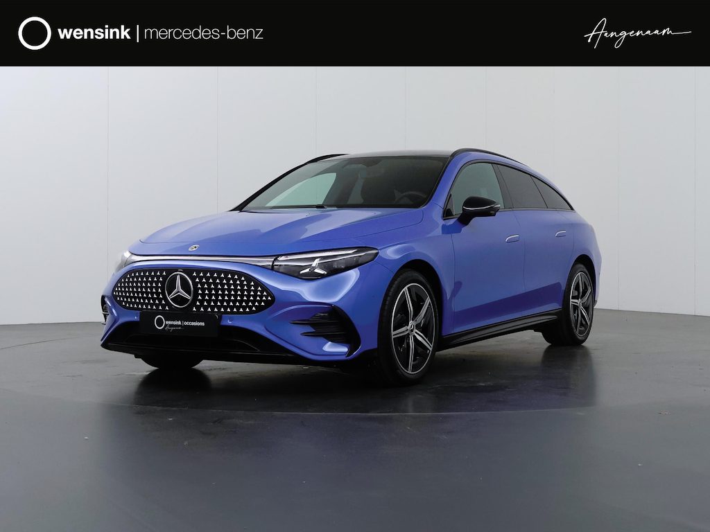 Mercedes-Benz CLA Shooting Brake 250+ Business Solution AMG 85.5 kWh | Premium pakket | Nightpakket | Achteruitrijcamera | Superscreen | panoramadak |  Sportstoelen |  | Dodehoekassistent | |