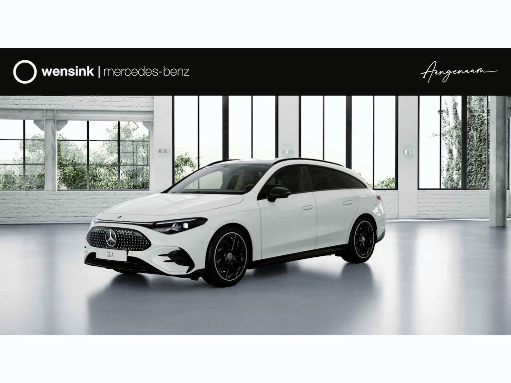 Mercedes-Benz CLA Shooting Brake 250+ Business Solution AMG 85 kWh | Night | Premium Pakket | Panoramadak | Superscreen | Memory | 19" LM-velgen | Sfeerverlichting |